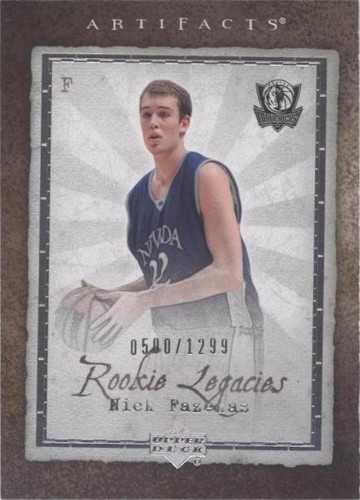 2007-08 Upper Deck Artifacts - Nick Fazekas #132