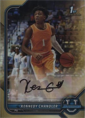 2021-22 Bowman University - Kennedy Chandler #BCPA-KC