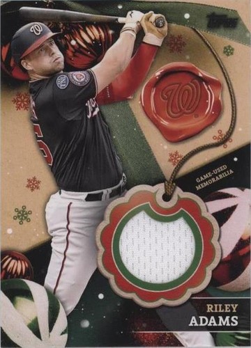 2024 Topps Holiday - Riley Adams #RC-RAD