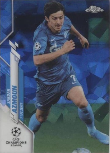 2019-20 Topps Chrome UCL Sapphire Edition Sardar Azmoun #53