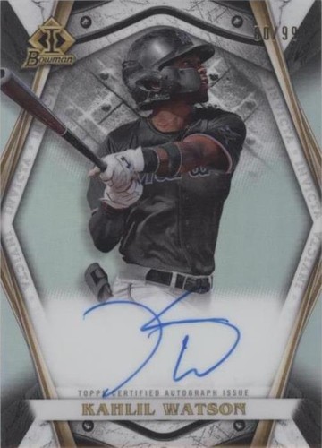 2022 Bowman - Kahlil Watson #BI-KW