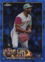2023 Topps Chrome Update Series Sapphire Edition - Nick Martinez #USCS10