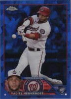 2023 Topps Chrome Sapphire Edition - Yadiel Hernandez #257
