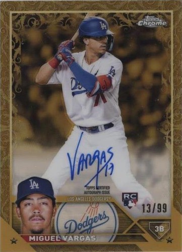 2023 Topps Gilded Collection - Miguel Vargas #CGA-MVA