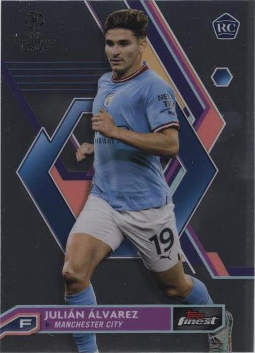 2022-23 Topps Finest UEFA Club Competitions Julian Alvarez #50