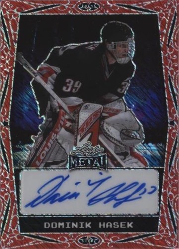 2024 Leaf Metal Legends - Dominik Hasek #BA-DH2