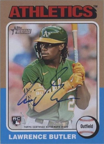 2024 Topps Heritage - Lawrence Butler #ROA-LB