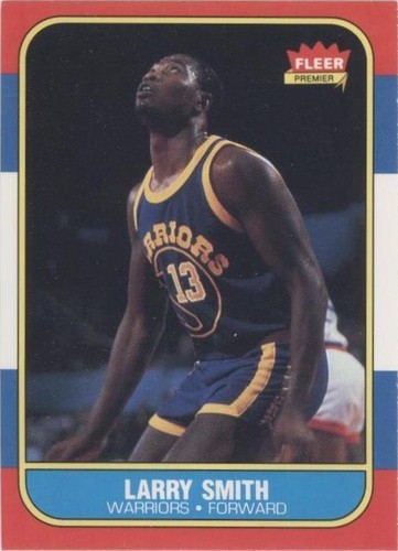 1986-87 Fleer Set-Break #104 Larry Smith NR-MINT *GMCARDS