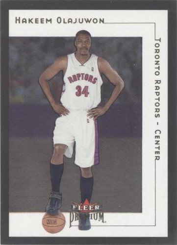 2001-02 Fleer Premium - Hakeem Olajuwon #96