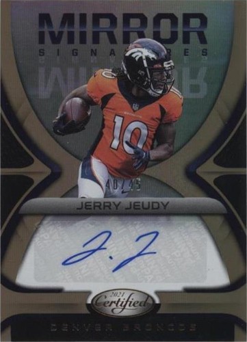 2021 Panini Certified Jerry Jeudy #MS-JJ