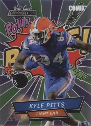 2021 Wild Card Alumination Kyle Pitts #AC-12