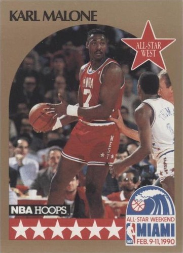 シングルカード NBA Karl Malone 11 Karl Malone 1991-92 NBA Hoops #580 - Team USA , Utah Jazz