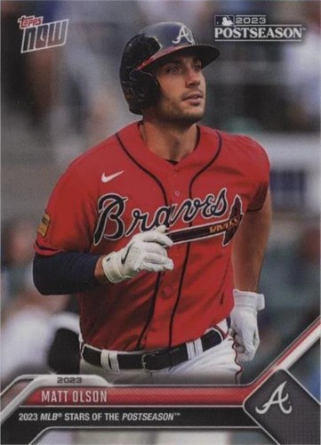 2023 Topps Now MLB Stars of the Postseason - Matt Olson #PS-8
