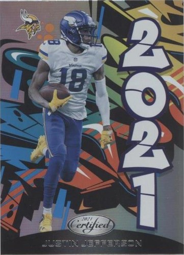 2021 Panini Certified Justin Jefferson #2021-11