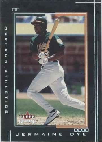 2002 Fleer Genuine - Jermaine Dye #84