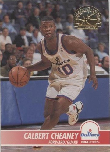 1994-95 NBA Hoops - Calbert Cheaney #SC49