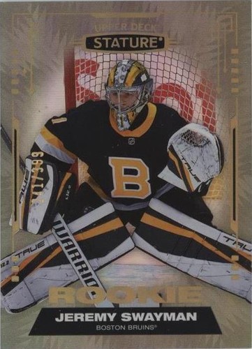 2021-22 Upper Deck Stature - Jeremy Swayman #162