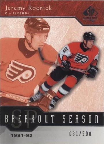 2003-04 SP Authentic - Jeremy Roenick #B5