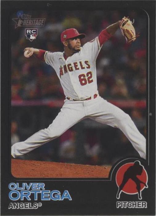 2022 Topps Heritage High Number - Oliver Ortega #714