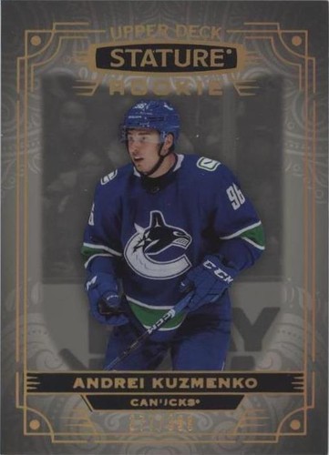 2022-23 Upper Deck Stature - Andrei Kuzmenko #186
