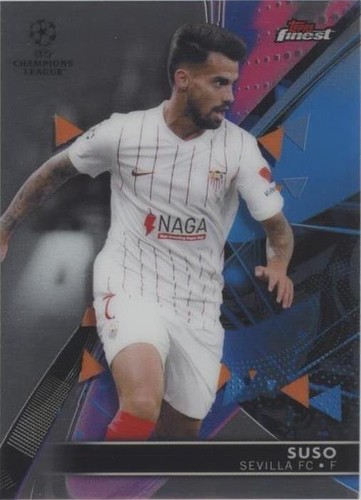 2021-22 Topps Finest UCL Suso #95