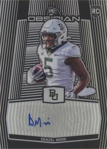 2020 Panini Obsidian Draft Picks Denzel Mims #44