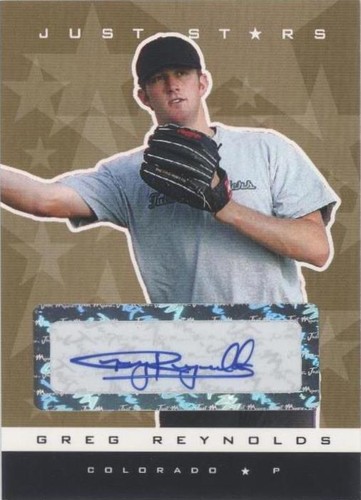 2007 Just Minors - Greg Reynolds #50
