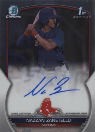 2023 Bowman Draft - Nazzan Zanetello #CDA-NZ