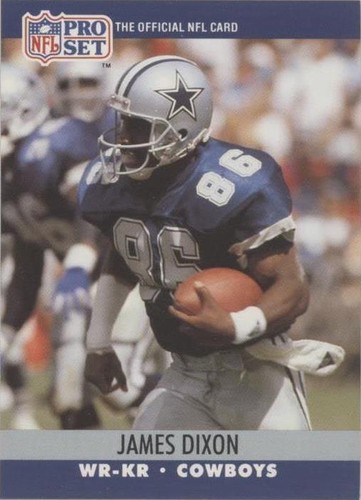 1990 Pro Set James Dixon #478