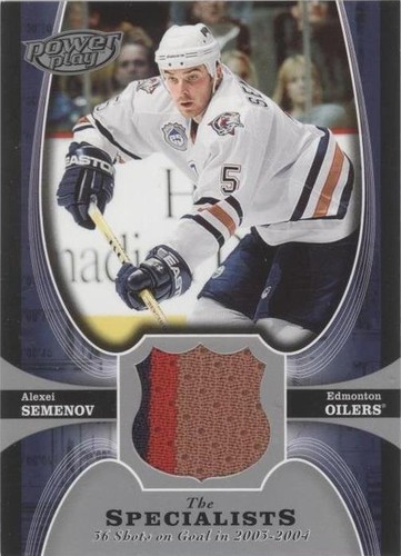 2005-06 Upper Deck Power Play - Alexei Semenov #TS-AS