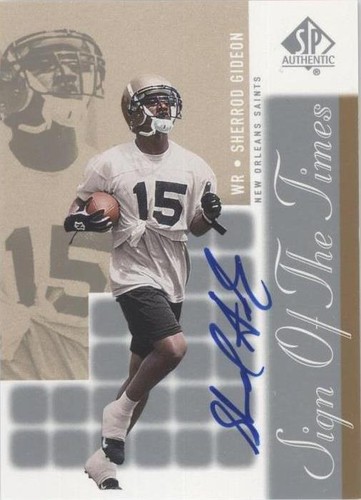 2000 SP Authentic Sherrod Gideon #SG