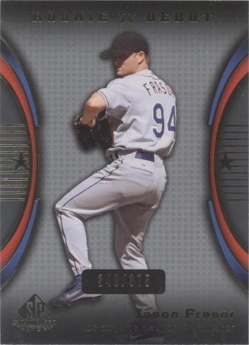 2004 SP Game Used Patch - Jason Frasor #102