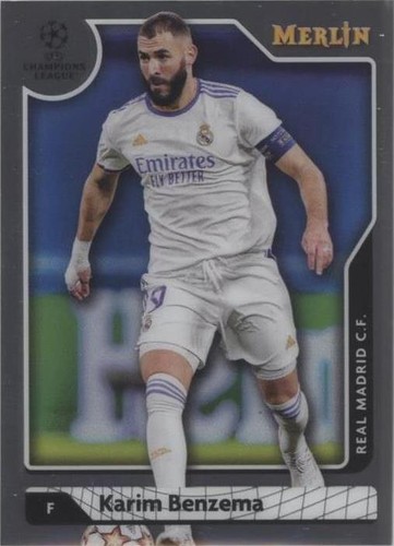 tky様　2023 Topps Merlin Benzema  Auto 2022-23 Topps UEFA Merlin Chrome Karim Benzema Neon Green