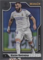 2021-22 Topps Merlin Collection Chrome UCL Karim Benzema #68