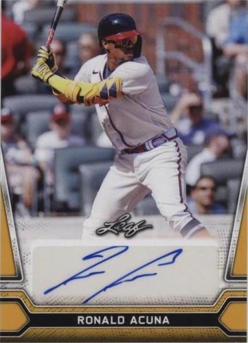 2021 Leaf Multisport Blaster - Ronald Acuña Jr. #BA-RA1