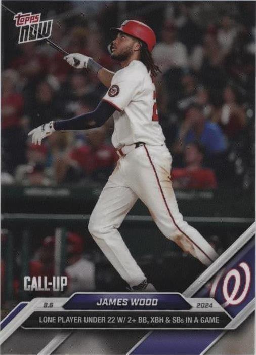 2024 Topps Now - James Wood #522