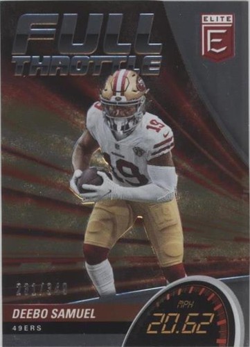 2022 Panini Donruss Elite Deebo Samuel #FT14