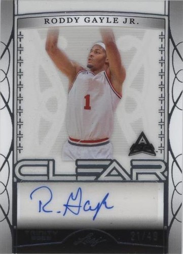 2022-23 Leaf Trinity - Roddy Gayle Jr. #CA-RGJ