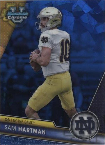 2023 Bowman University Chrome Sapphire Edition Sam Hartman #165