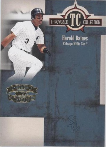 2005 Donruss Throwback Threads - Harold Baines #TC-75