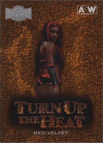 2022 Skybox Metal Universe AEW All Elite Wrestling - Red Velvet #TH-17