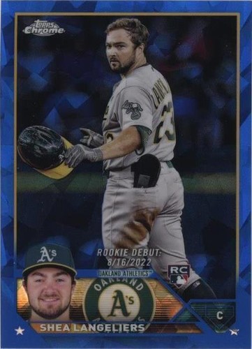 2023 Topps Chrome Update Series Sapphire Edition - Shea Langeliers #USCS148
