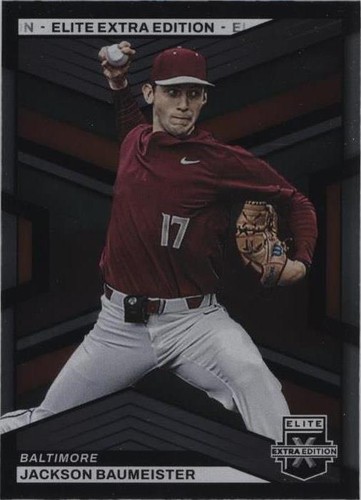 2023 Panini Elite Extra Edition - Jackson Baumeister #129