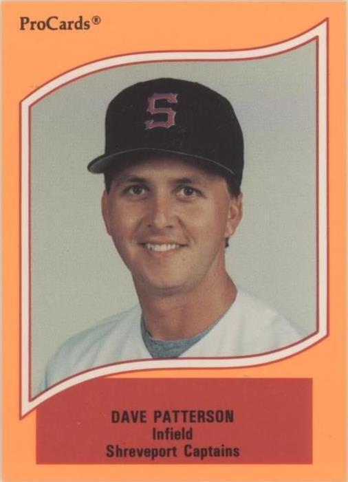 1990 ProCards A & AA Minor League Stars - Dave Patterson #73