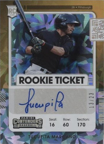 2021 Panini Contenders - Tucupita Marcano #189