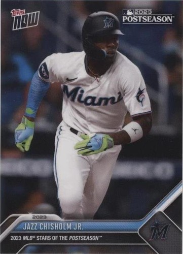 2023 Topps Now MLB Stars of the Postseason - Jazz Chisholm #PS-3