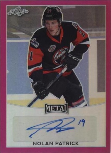 2016-17 Leaf Metal - Nolan Patrick #BA-NP4