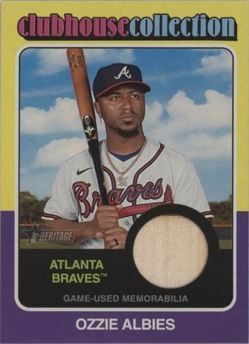 2024 Topps Heritage - Ozzie Albies #CCR-OA