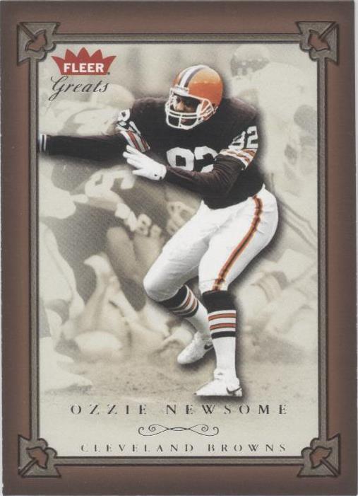 2004 Fleer Greats Ozzie Newsome #56