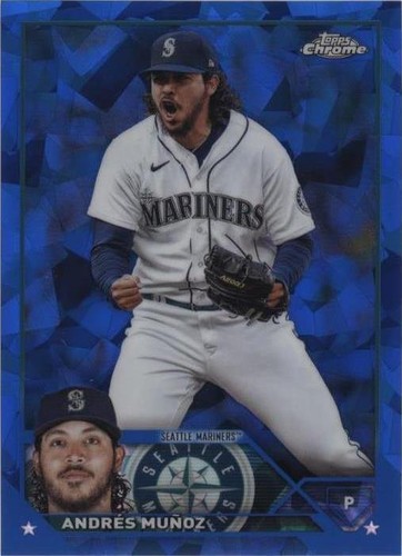 2023 Topps Chrome Update Series Sapphire Edition - Andres Munoz #USCS21